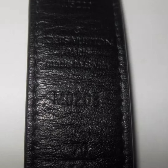 AUTHENTIC LOUIS VUITTON PARIS WOMEN'S BELT 34"/85cm Size Small 💝 - Picture 4 of 4